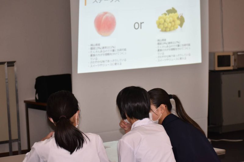 岡山市立岡北中学校の生徒がSDGs学習で弊社へ見学に来社されました！